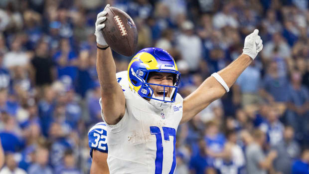 Los Angeles Rams wide receiver Puka Nacua